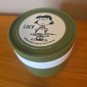 VINTAGE 1950 THERMOS SNOOPY PEANUTS LUCY VANPELT THERMOS #1155/3